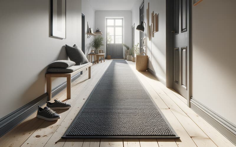 Hallway Runner 80x250 — Polyamid matta 80x250 cm för hall